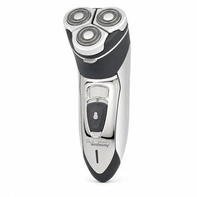 Paul Anthony 'Pro Series 3' Titanium Mens Cordless Rotary Shaver- Silver