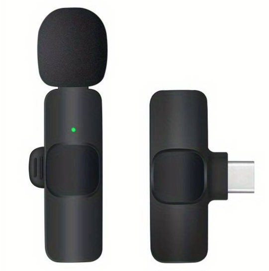 K9 Wireless Microphone Mini Plug and Play Noise Canceling 2.4GHz, product photo 13