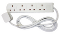 Powerplus 13A 4 Gang Extension Cable
