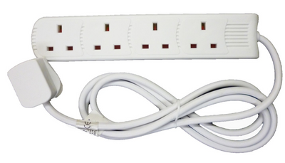 Powerplus 13A 4 Gang Extension Cable