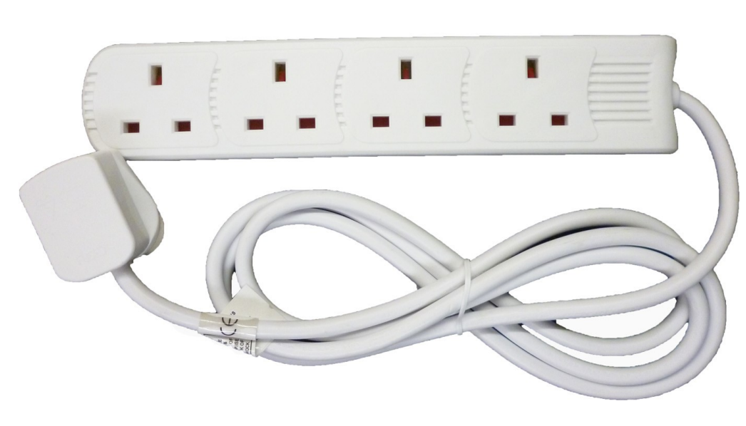 Powerplus 13A 4 Gang Extension Cable