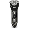 Paul Anthony Mens Rotary Shaver Cordless Rechargeable 3 Titanium Heads LED New — hero, whole shaver front-on on white