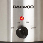 Daewoo 1.5L stainless steel slow cooker, photo 3