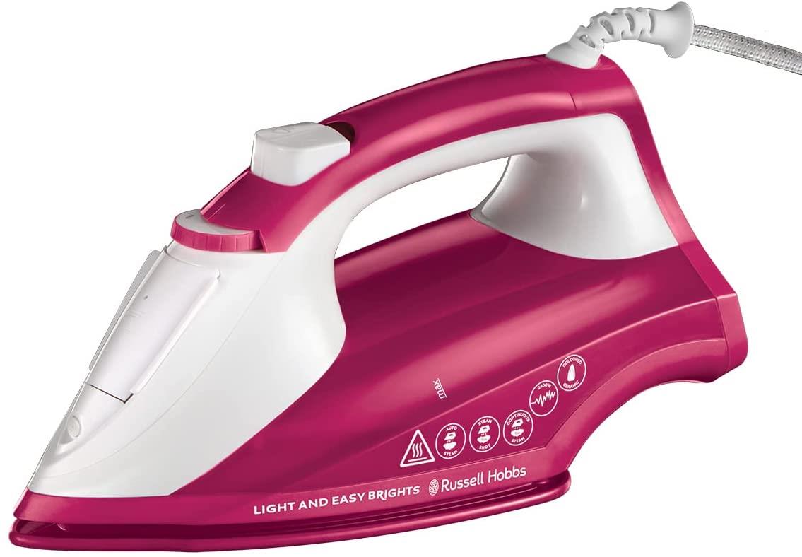 Russell Hobbs Light and Easy Brights Steam Iron 26486- Berry, product photo 13