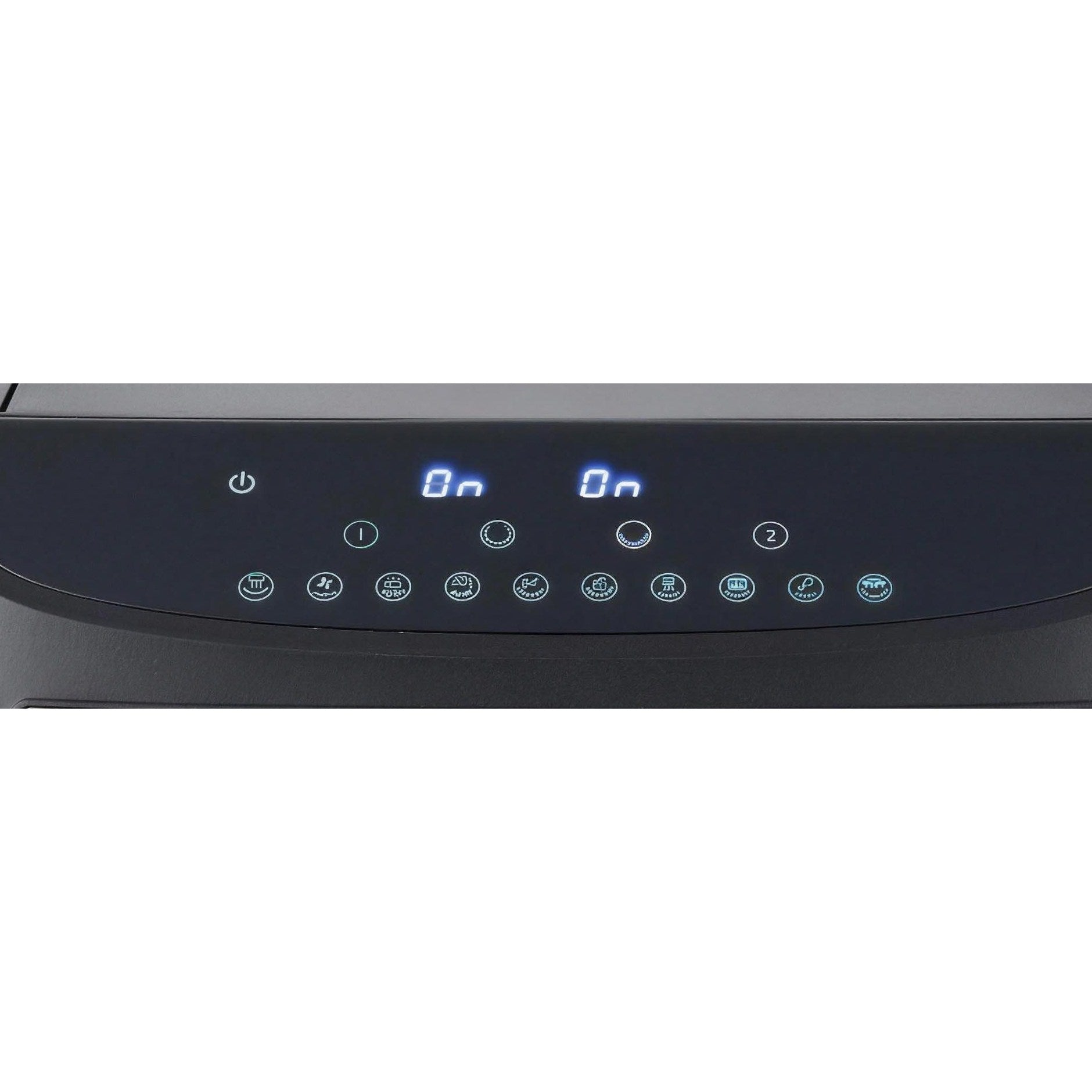 Domestic King 7L air fryer control panel close up