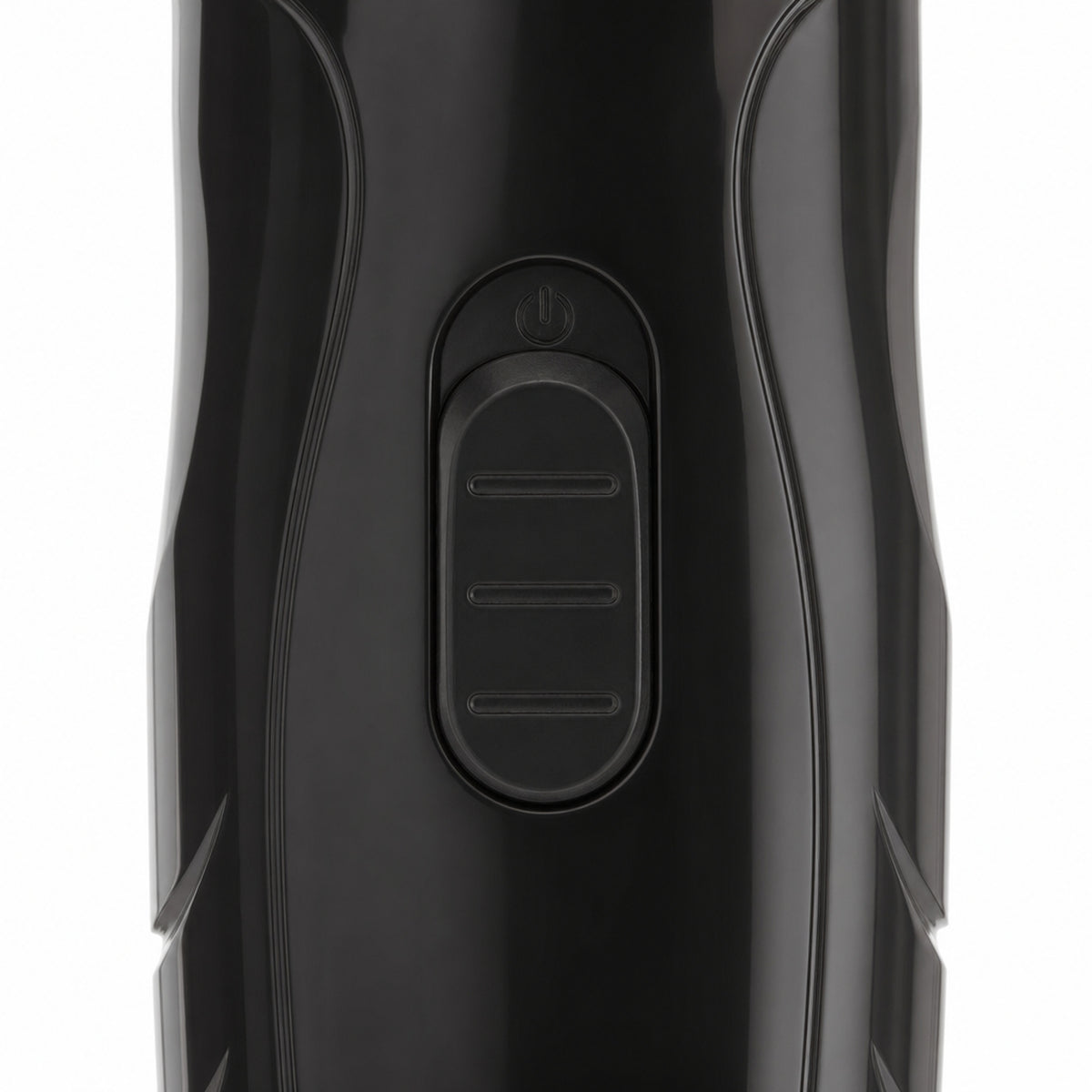 Wahl GroomEase Beard Trimmer Rechargeable 8 Lengths 0.5-12mm 9685-517 New — macro of the control switch