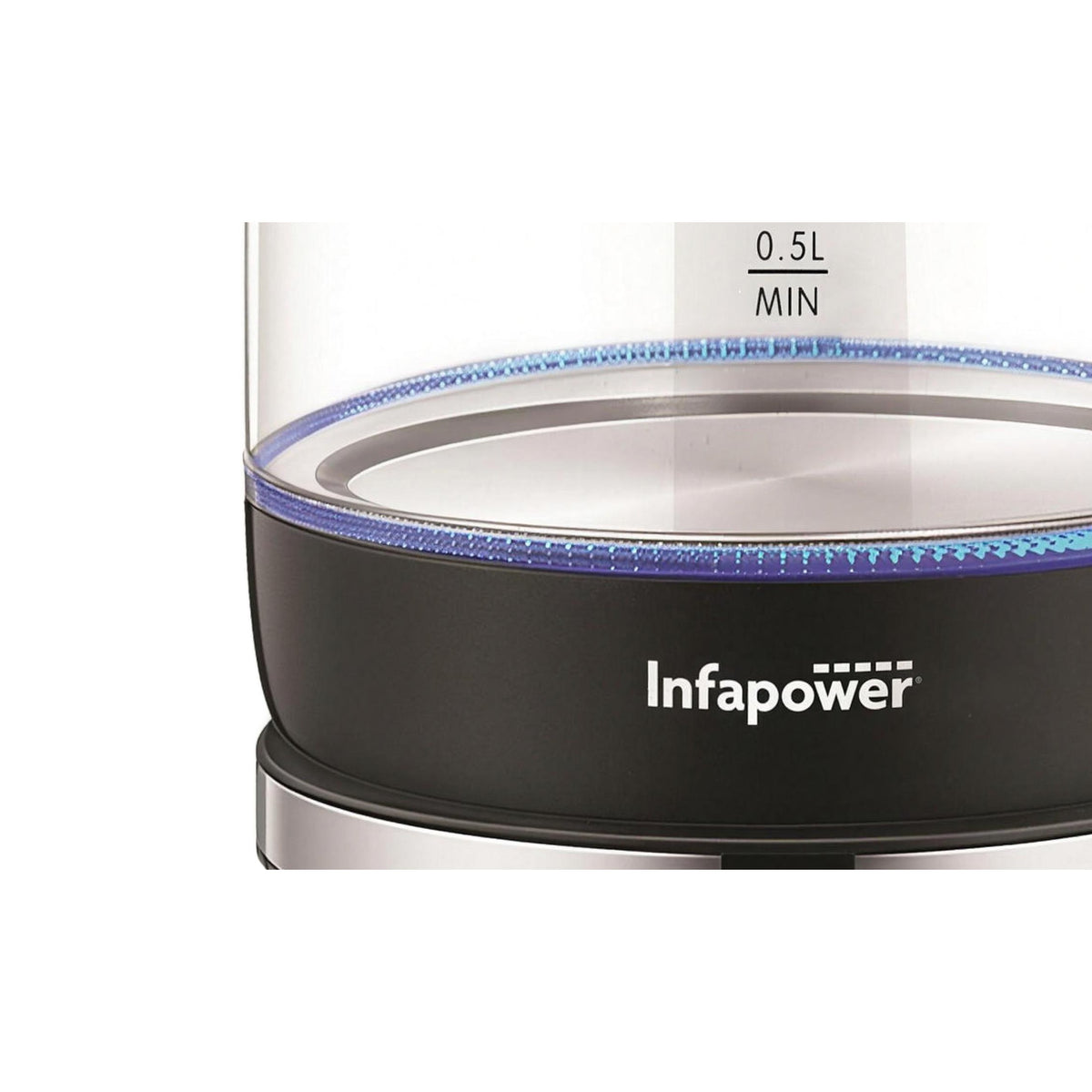 Infapower X507 glass cordless kettle, photo 3