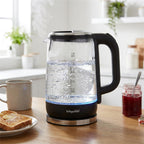 Infapower Glass 1800w 1.7L 360° Cordless Kettle- X507, product photo 9