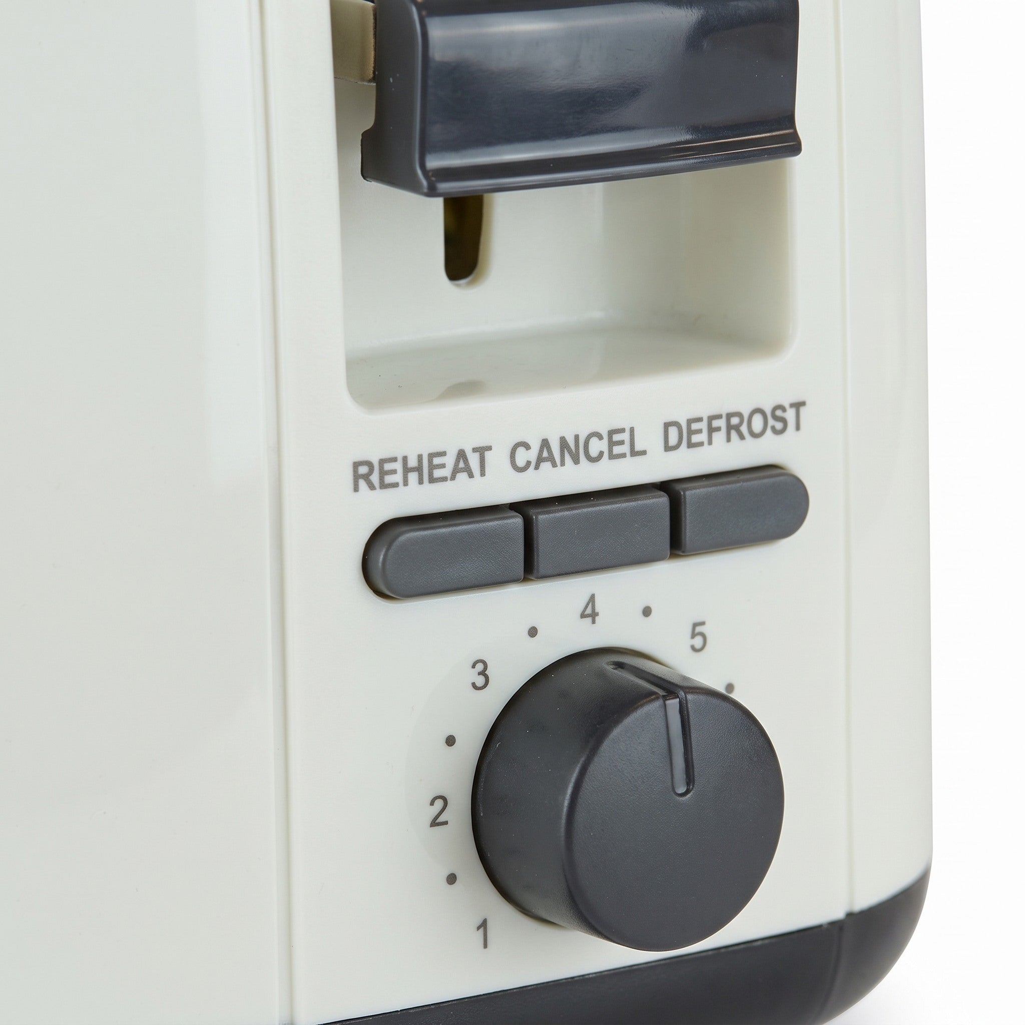 KitchenPerfected 4-slice extra-wide toaster, cream, photo 4