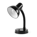 Lloytron 35W Classic Flexi desk lamp, black, on a white background