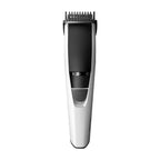 Philips Beard Trimmer 3000 Series with comb attachment, on a white background