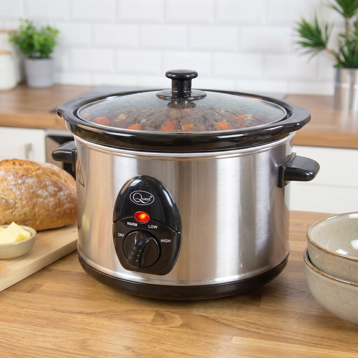 Quest 1.5L compact slow cooker, photo 9