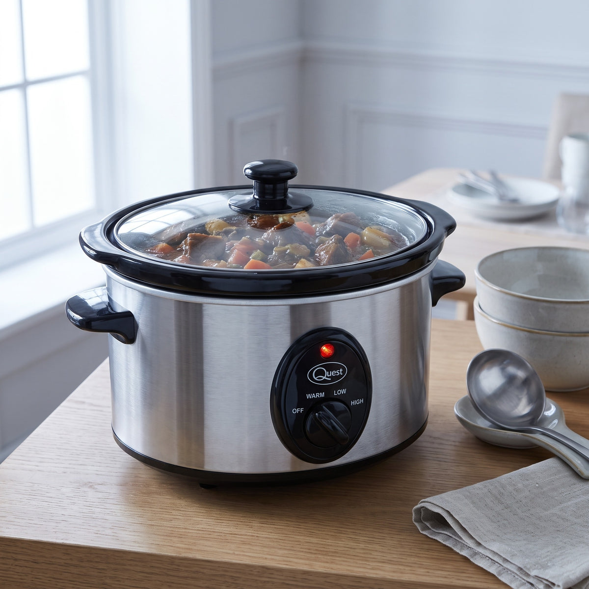 Quest 1.5L compact slow cooker, photo 10