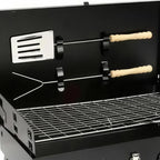Redwood Charcoal BBQ Grill with Accessories - Portable Folding, product photo 3