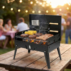 Redwood Charcoal BBQ Grill with Accessories - Portable Folding, product photo 9
