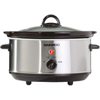 Daewoo 3.5L Slow Cooker Stainless Steel- SDA1364