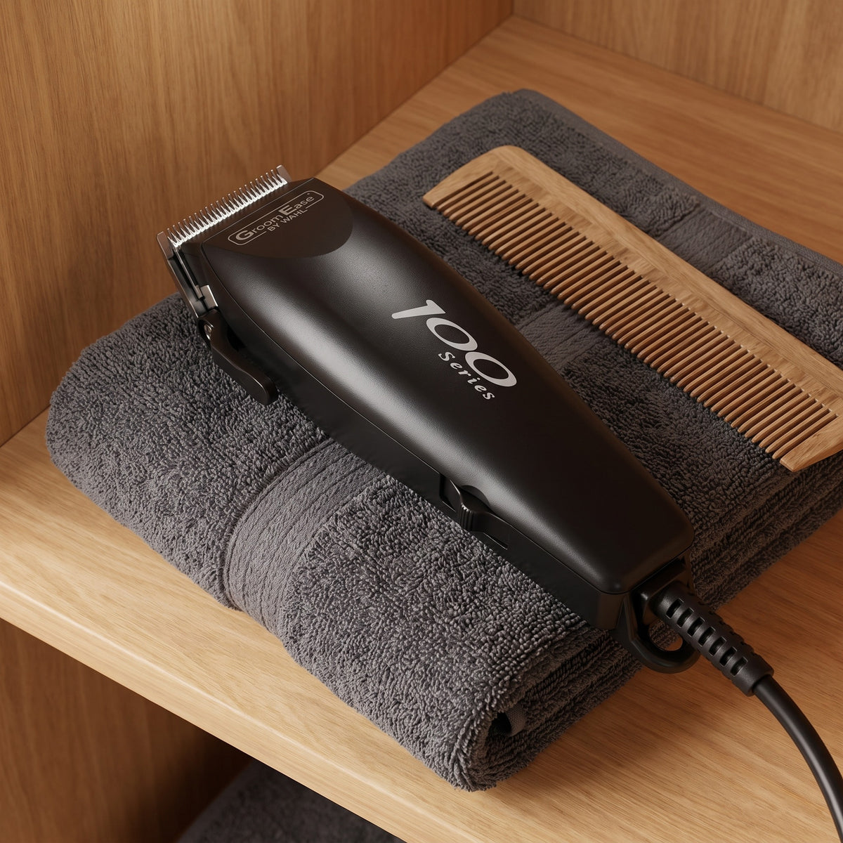 Wahl 100 GroomEase Series Hair Clipper for Men - Black, product photo 12